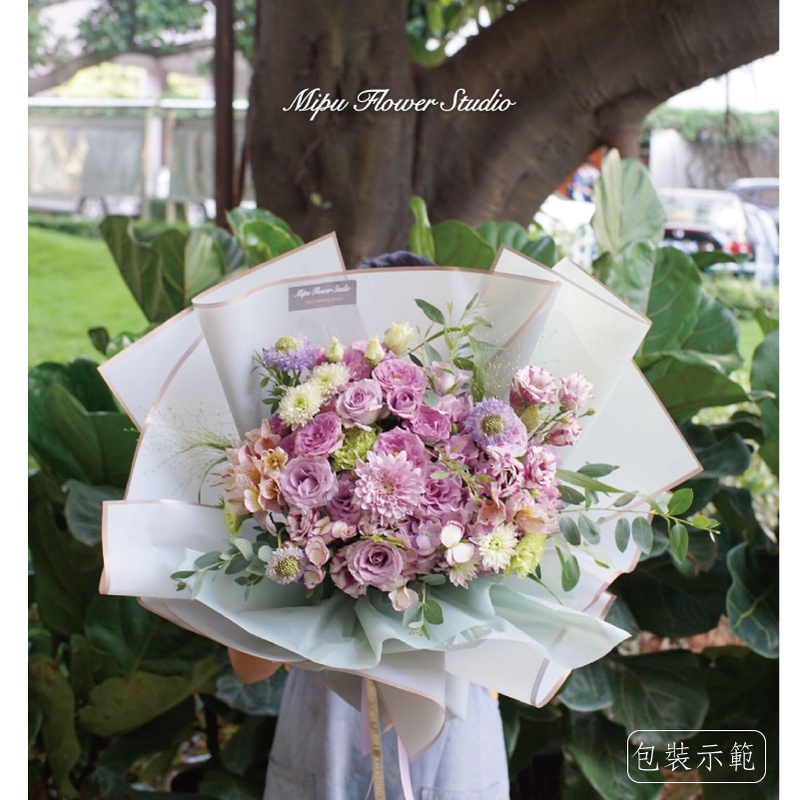 Flower Studio包裝示範