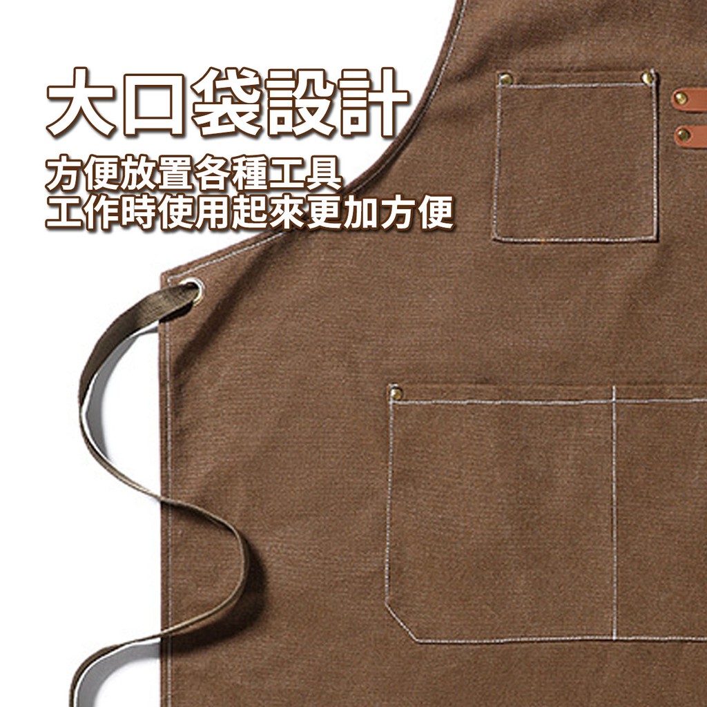大口袋設計方便放置各種工具工作時使用起來更加方便